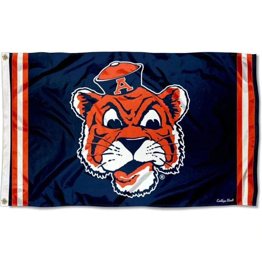 WinCraft Auburn Tigers Vintage Retro Throwback Indoor/Outdoor Banner Flag 3'x5'